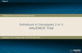 Sofosbuvir in Genotypes 2 or 3 VALENCE Trialdepts.washington.edu/hepstudy/presentations/uploads/93/valence.pdf · Sofosbuvir and Ribavirin for HCV GT 2 or 3 VALENCE: Results for GT