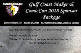 Package - WordPress.com€¦ · Package GulfCoastMakers.com March 24, 2018– St. Petersburg College-Seminole Campus ... Annual Inventors & Entrepreneurs Showcase ... PowerPoint Presentation