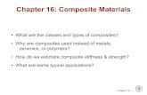 Chapter 16: Composite Materials - UW Courses Web Servercourses.washington.edu/mse170/lecture_notes/RinaldiF09/... · 2009-11-30 · Chapter 16 -2 Composites • Combine materials
