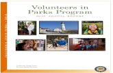 Volunteers in Parks Program · 6/5/2019  · • Volunteers in the Wilderness Patrol and Horse Patrol programs in the Santa Cruz District patrolled nearly 50,000 acres of land on
