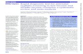 Open Access Research Rapid diagnostic test for antenatal ... · immunochromatographic technique provide an alter-native platform of rapid TP testing to be performed at point-of-care