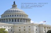 SEMIANNUAL REPORT TO THE CONGRESS - Oversight.gov · 2018-11-28 · SEMIANNUAL REPORT TO THE CONGRESS April 1, 2018 – September 30, 2018 ... and preventing and detecting fraud,