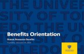 Benefits Orientation - University of Toledo › ... › orientation-new-hire.pdfo Dependent Day Care Spending Account is available even if you participate in an HSA. o Employee can
