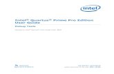 Intel Quartus Prime Pro Edition User Guide: Debug Tools · Intel® Quartus ® Prime Pro Edition User Guide Debug Tools Updated for Intel ® Quartus Prime Design Suite: 19.3 Subscribe