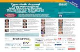 A HYBRID CONFERENCE AND INTERNET EVENT Twentieth …pharmacomplianceforum.org/docs/Congress2019Brochure.pdfJoin pharma and device compliance professionals, in-house counsel, regulators,