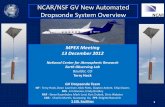 NCAR/NSF GV New Automated Dropsonde System …...NCAR/NSF GV New Automated Dropsonde System Overview 1 MPEX Meeting 13 December 2012 National Center for Atmospheric Research Earth