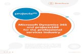 Microsoft Dynamics 365 aec360 projects360€¦ · implementing Microsoft Dynamics 365 for Finance and Operations, sa.global offers the projects+ express deployment model. This is