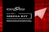 MEDIA KIT - Stockwatchsales.stockwatch.com/files/StockwatchMediaKit.pdfMEDIA KIT June 2017 SToCKw TCH Know more. Invest better. News & Quotes Canada’s Leading Source of Market Information