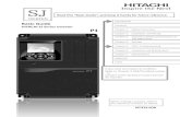 HITAHI SJ Series Inverter P1 Basi… · HITAHI SJ Series Inverter P1 Contents Chapter 1: Safety Instructions Chapter 2: Installation and Wiring Chapter 4: Settings Chapter 3: Operation