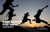 PARTNERING FOR IMPACT. - Thomson Reuters...Partnering with our stakeholders In 2016, partnership with our stakeholders was a focus for our function. Our agenda cannot be achieved alone