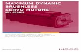 Maximum Dynamic Brushless Servo Motors - MD Series · 2020-06-12 · rev. e, december 2013 3 intrOductiOn moog maximum dynamic brushless servo motors PRODUCT OVERViEW Modular Design