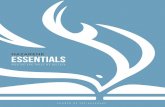 nazarene EssEntials · 2019-12-04 · Nazarene Essentials explains why the Church of the Nazarene ... initiated the first in a long series of holiness camp meetings that renewed the