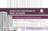 Issues in the Communication of Stress Test Results › sites › default › files...Issues in the Communication of Stress Test Results Dr. Alvin Hilaire, Governor, Central Bank of