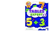 Tables Expert A - Prelims - Affino€¦ · Tables Expert is a comprehensive programme covering all mathematical tables. It e ectively links tables to other strands and strand units