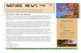 Nature News - Brooks Bird Club€¦ · Nature News ’ INsIde thIs Issue ... schrader eNvIroNMeNtal educatIoN ceNter, oglebay park - - 304-242-6855 Fall 2019 voluMe 3 Issue 1 "Fall