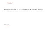 PeopleSoft 9.2: Staffing Front Office - Oracle · expressly disclaim all warranties of any kind with respect to third-party content, products, and services unless otherwise set forth