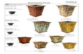 Distressed Tall Square Planters with Liners (drop-in liner planting … · 2019-10-01 · Distressed Wood Distressed Tall Square Planters with Liners (drop-in liner planting only)