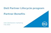 Dell Partner Lifecycle program Partner Benefitstechdataukinfo.co.uk/microsites/smb/docs/dell/... · start earning Marks for sales. The training mandatory course will be renewed on