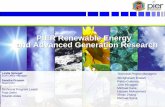 PIER Renewable Energy and Advanced Generation Research · 2016 2020 RPS (from SB 107/ IEPR / EAP / Governor’s Order S-14-08 & S-21-09) SB-1 and California Solar Initiative Renewables
