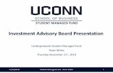 STUDENT MANAGED FUND - smf.business.uconn.edu · • PVH’s iconic brands have strength globally. As growth in China and Latin America expands, this improves top line growth potential.