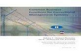 Common Business Functions for Correctional Management Systems · 12/8/2015  · Common Business Functions for Correctional Management Systems – Vol. 2 Version 2.0 B-1 1. BUSINESS