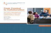 From Combat to Collaboration - ERIC · 2018-01-23 · From Combat to Collaboration In San José, that conversation over coffee became the first of many, and the two leaders formalized