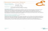 Renewal Inspection Report - Microsoft...Formulation of SOP for responding to cryo-alarms at RGI [T33b] Formulation of SOP for the recording of currently performed competency assessments