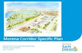 Morena Corridor Specific Plan - San Diego · 2016-06-16 · Morena Corridor Specific Plan. Planning Department Overall Specific Plan Schedule ... Hardscape 10.Corner Treatment 11.Sustainable