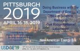 Doing Business with the Department of Energy’s …...18th Annual DOE Small Business Forum & Expo APRIL 16 – 18, 2019 | PITTSBURGH, PA 1 New American Energy Era Doing Business with