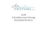 VA Underwriting Guidelines - Michigan Mutual Inc. > Home · VA Underwriting Guidelines | Table of Contents 05.07.2018 2