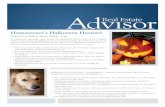 Homeowner's Halloween Horrors? Don't Let Your Pets Get Spooked! Halloween can be a traumatic --even