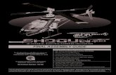 3D-CAPABLE, ELECTRIC-POWERED HELICOPTER FINAL …The shaft-driven, geared tail rotor and Bell-Hiller collective-style main rotor provide amazing precision, too. The Shogun 400 EP heli