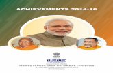 Achievments Brochure Final - DC(MSMEdcmsme.gov.in/Achievements_of_Ministry_of_MSME_2014-16.pdf · 2016-05-27 · a vibrant and interactive platform to meet various needs of MSMEs.