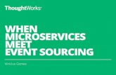 WHEN MICROSERVICES MEET EVENT SOURCING€¦ · WHEN MICROSERVICES MEET EVENT SOURCING Vinicius Gomes 57. Title: tw-tech-talks-2017-05-11 copy.key Created Date: 6/21/2017 7:00:47 PM