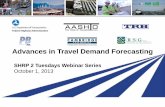 Advances in Travel Demand Forecasting - Amazon Web Services › uploaded_files › SHRP 2 Tuesd… · ≈ 1.5-2.0 Every minute spend in congestion conditions is perceived as 1.5-2.0