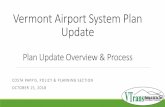 Vermont Airport System Plan Update Meeting… · 10 Airport Operations (2017) Airport Name Air Carrier Air Taxi GA Local GA Itinerant Military Total Basin Harbor - - - 2,120 62 2,182