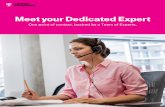 Meet your Dedicated Expert - synnexcorp.com · Meet your Dedicated Expert One point of contact, backed by a Team of Experts. Reporting needs Need a report? We’ve got your back!
