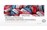 Municipal Elections: Candidates and Town Committeesseec.ct.gov/Portal/data/training/2019MuniandTCcombo... · 2019-06-28 · Municipal Elections: Candidates and Town Committees Connecticut