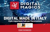 DIGITAL MADE IN ITALY - aimnewsaimnews.it › wp-content › uploads › 2016 › 09 › Presentazione-DIGITA… · © Digital Magics 2016 - All rights reserved +152% rispetto al