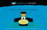 RPO Demystified - ContractRecruitercontractrecruiter.com/.../11/TRD-RPO-Demystified_rev1.pdf · 2017-03-03 · RPO Demystied pg 4 101 Eishenhower Parkway, Suite 300, Roseland, NJ
