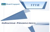Informe Financiero 1T 2018 FINAL 25-04-18 · 2018-04-27 · INFORME FINANCIERO 1T18 enelqueseencuentren. El banco mantiene el proceso de bancarización a sus clientes a través de