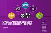 CY2018 Affordable Housing - Amazon S3€¦ · CY2018 Affordable Housing New Construction Program CY2018 Process Evaluation Report Submitted to: ComEd Nicor Gas Peoples Gas North Shore