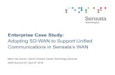 Adopting SD-WAN to Support Unified Communications in ...e27e3a335301d5434f3f-2ad8a26a73e5b573a6c0e67440b8c173.r11.… · NY WAN SUMMIT – APRIL 2016 Value Proposition for Global