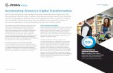 Accelerating Grocery’s Digital Transformation · unrivaled visibility into what is happening in your environment and recommending the next best move or action. Our vision is to
