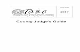 County Judge's Guide - Texas Alcoholic Beverage Commission · County Judge’s Guide Revised January 2017. ... Waco (254) 776-7626. Wichita Falls (940) 322-8606 ext 2786. ... application