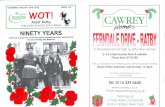ISSUE 133 WOT! About Ratby CAWREY PUBLISHED BY RATBY ......Apple Tasting, juicing, and barbecuedapple rings. TheApple recipe Baking competition attracted a good number of entries,