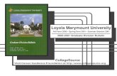 Loyola Marymount University · by Loyola Marymount University, 7900 Loyola Blvd., Los Angeles, California 90045. PERIODICALS postage paid at Los Angeles. POSTMASTER: Send address