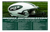 MEDIA INFORMATION - National Football Leagueprod.static.jets.clubs.nfl.com › assets › docs › game-releases › ... · 2011-11-15 · 2 R10 - 1 - GAME NOTES CLICK HERE FOR THE
