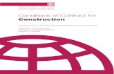 Conditions of Contract for Construction Condition of Contract (General Conditions...Certificate 4.2 Issue of the Performance Security 4.2 Return of the Performance Security Remedying