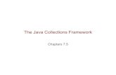 09-The Java Collections Framework - York University › ... › 09-the_java_collections_framework.pdf · Where is the Java Collections Framework? • Package java.util. • In this